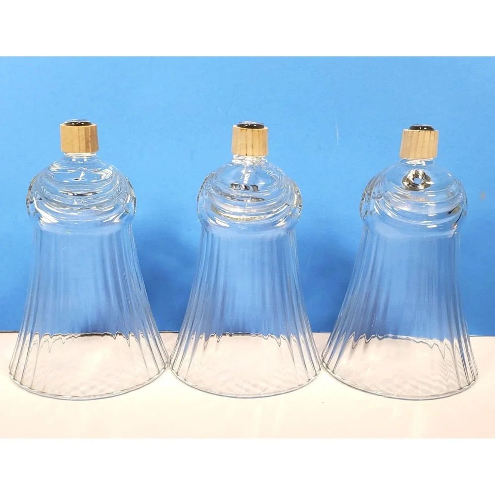 Vintage Votive Cups Glass Peg Candle Drape PTN Home Interiors New Grippers QTY 3